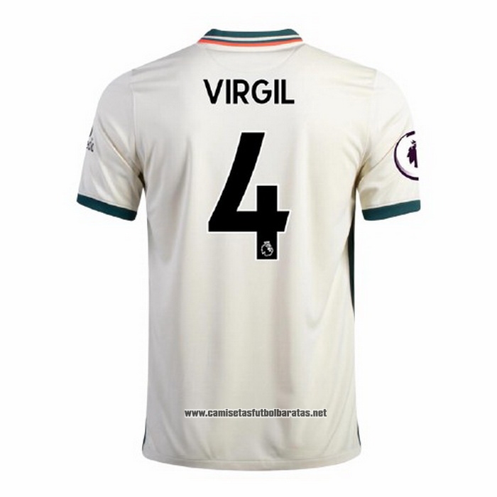 Segunda Liverpool Camiseta Jugador Virgil 2021-2022